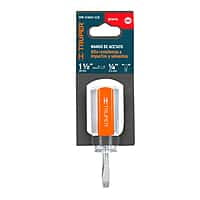 Desarmador plano 1/4x1-1/2' mango de acetato - DR-1/4X1-1/2 / 13993