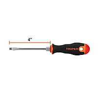 Desarmador plano 3/16x4' mango comfort grip - DR-3/16X4B / 13992