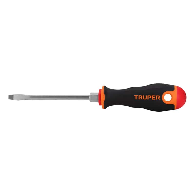 Desarmador plano 3/16x4' mango comfort grip - DR-3/16X4B / 13992