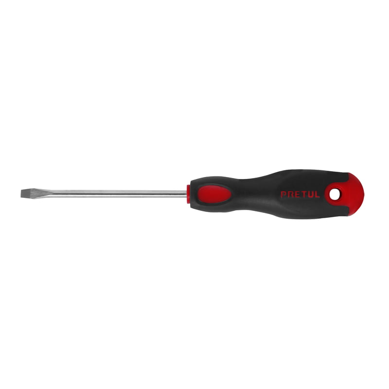 Desarmador plano, 3/16x4', mgo Comfort Grip, Pretul - DR-3/16X4BP / 21480