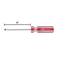 Desarmador plano, 3/16 x 4', mango PVC, Pretul - DR-3/16X4TP / 21458 Desarmador plano, 3/16 x 4', mango PVC, Pretul - DR-3/16X4TP / 21458