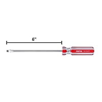 Desarmador plano, 3/16 x 6', mango PVC, Pretul - DR-3/16X6TP / 21457