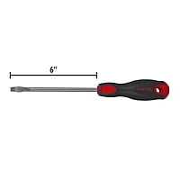 Desarmador plano, 5/16 x 6', mango Comfort Grip, Pretul - DR-5/16X6BP / 21485