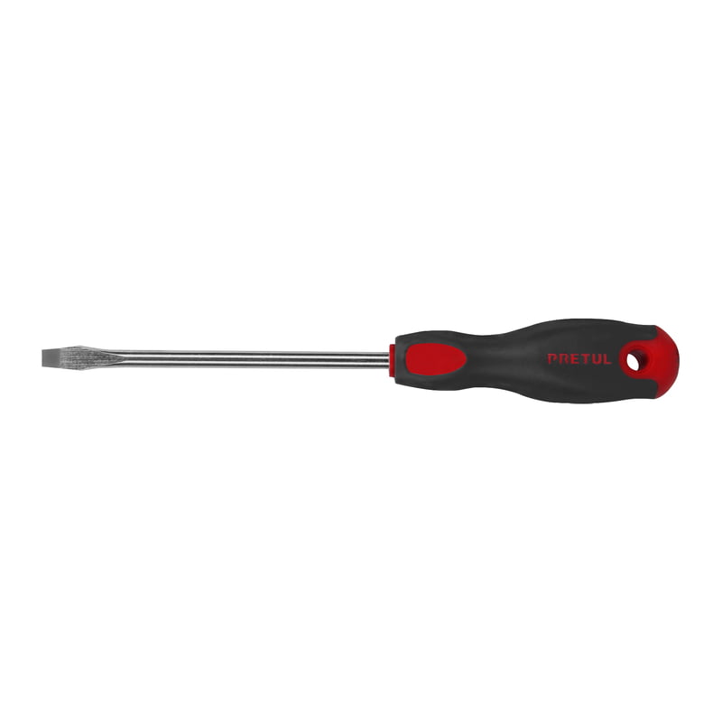 Desarmador plano, 5/16 x 6', mango Comfort Grip, Pretul - DR-5/16X6BP / 21485