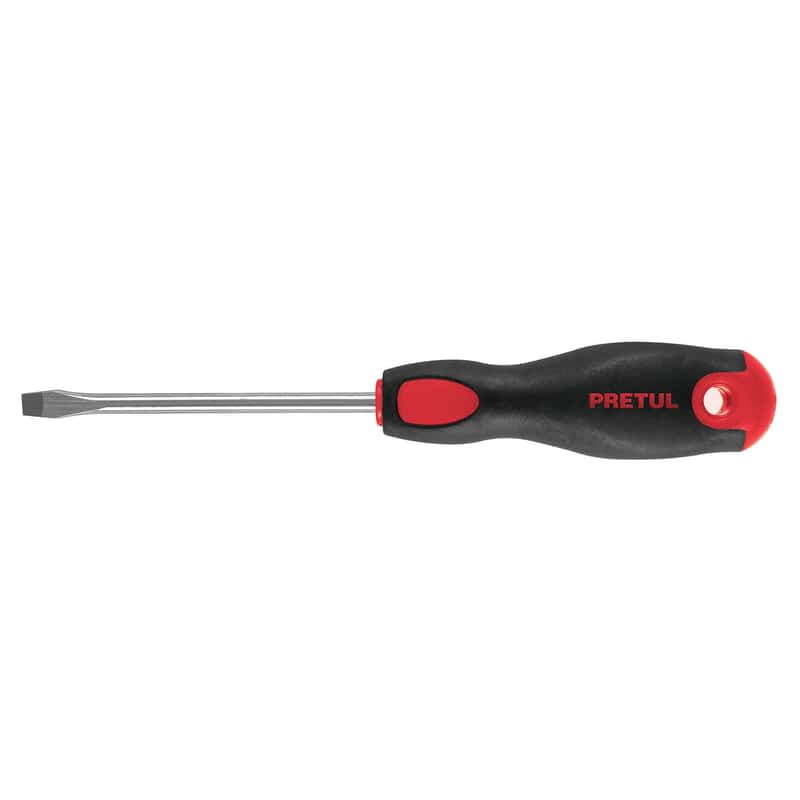 Desarmador plano, 3/16x6', mgo Comfort Grip, Pretul - DR-3/16X6BP / 21479