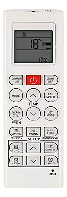 Control Remoto Minisplit LG Modelo VP242HR.NKM0 - AKB75215403