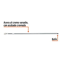 Extensión cuadro 1/2' para matraca, largo 20', Truper' - E-5465 / 13919 Extensión cuadro 1/2' para matraca, largo 20', Truper' - E-5465 / 13919