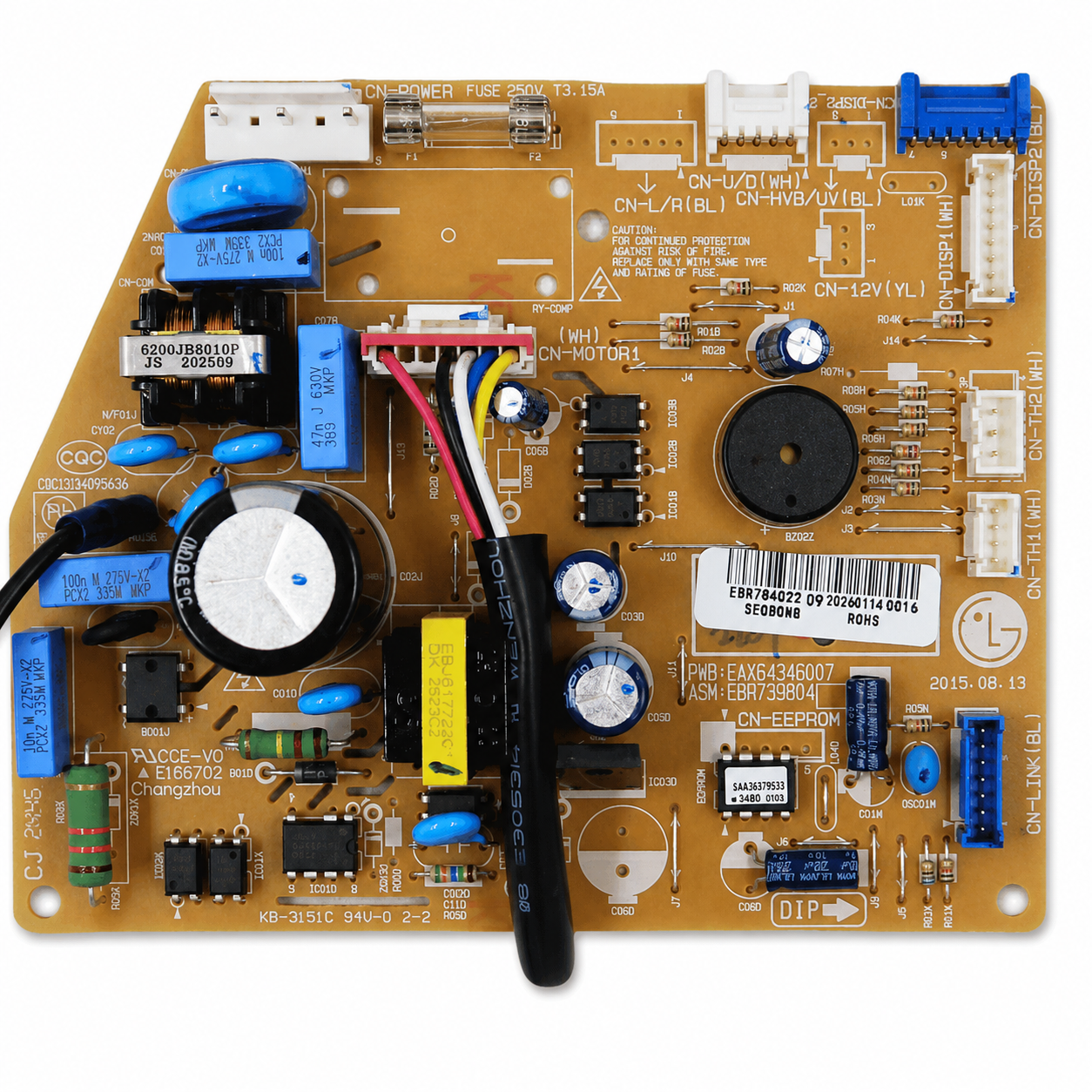 Tarjeta Principal para Minisplit Inverter Lg Vm242cs - EBR78402209 Tarjeta Principal para Minisplit Inverter Lg Vm242cs - EBR78402209