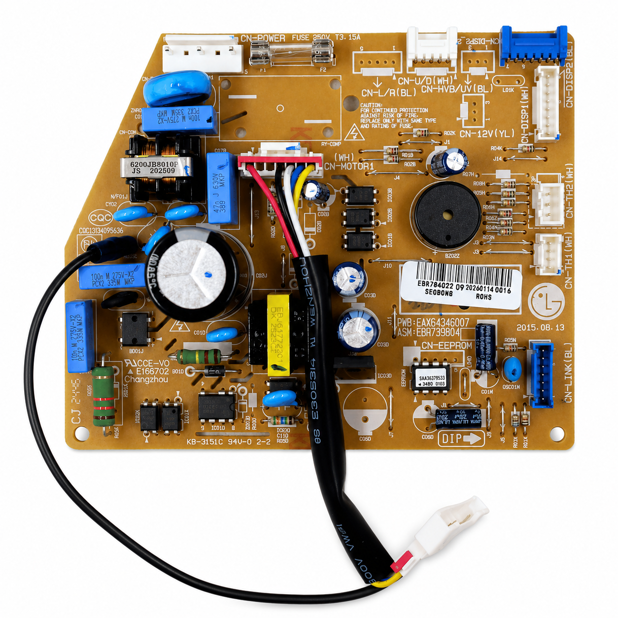 Tarjeta Principal para Minisplit Inverter Lg Vm242cs - EBR78402209 Tarjeta Principal para Minisplit Inverter Lg Vm242cs - EBR78402209