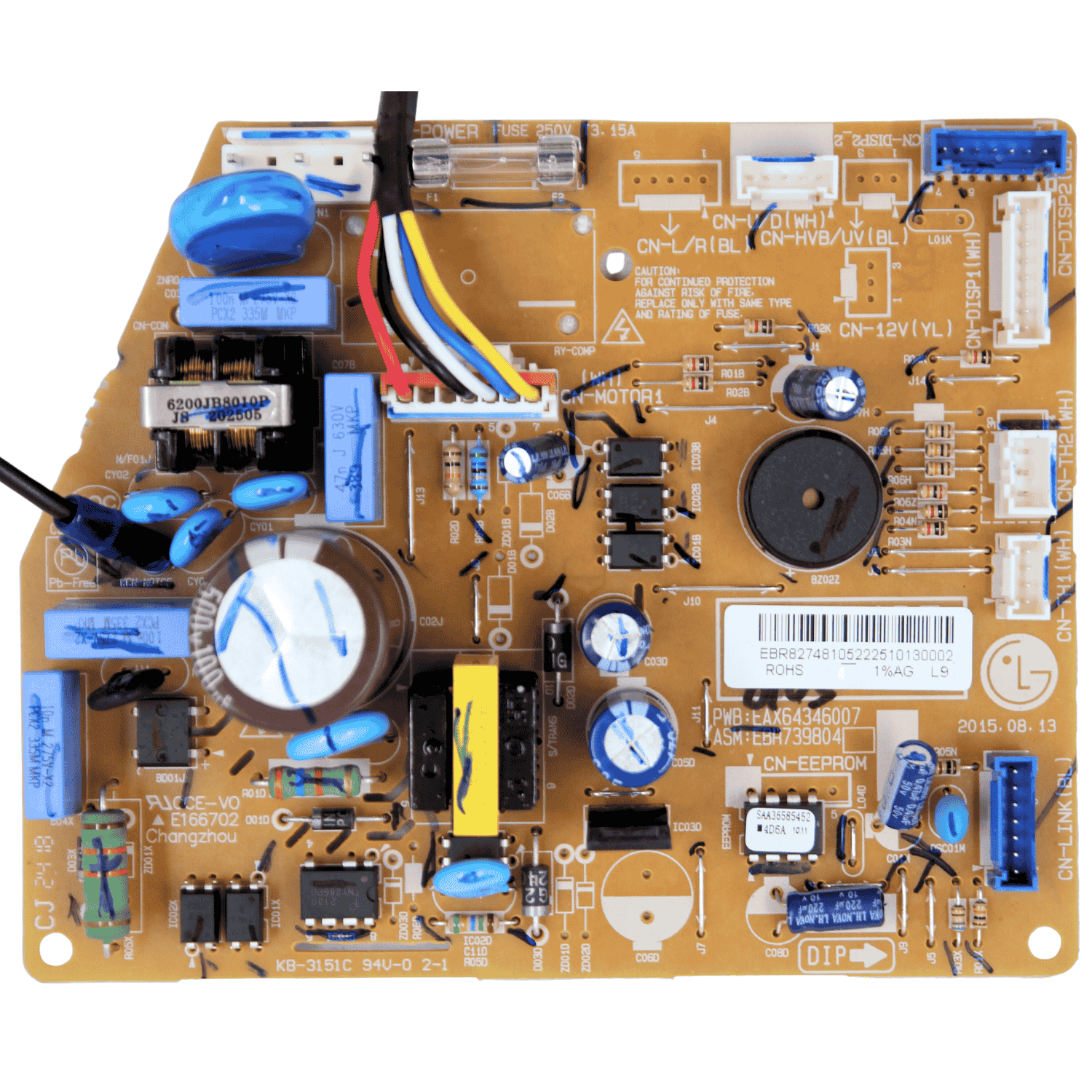 Tarjeta Evaporadora Para Minisplit Lg - EBR82748105