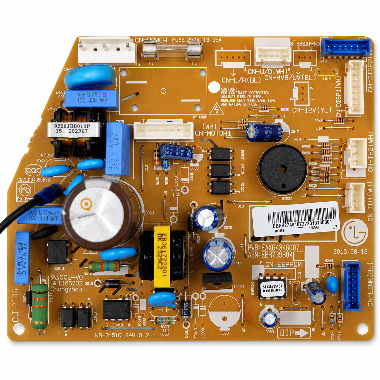 Tarjeta Main Aire Acondicionado Lg Original  - EBR82748107