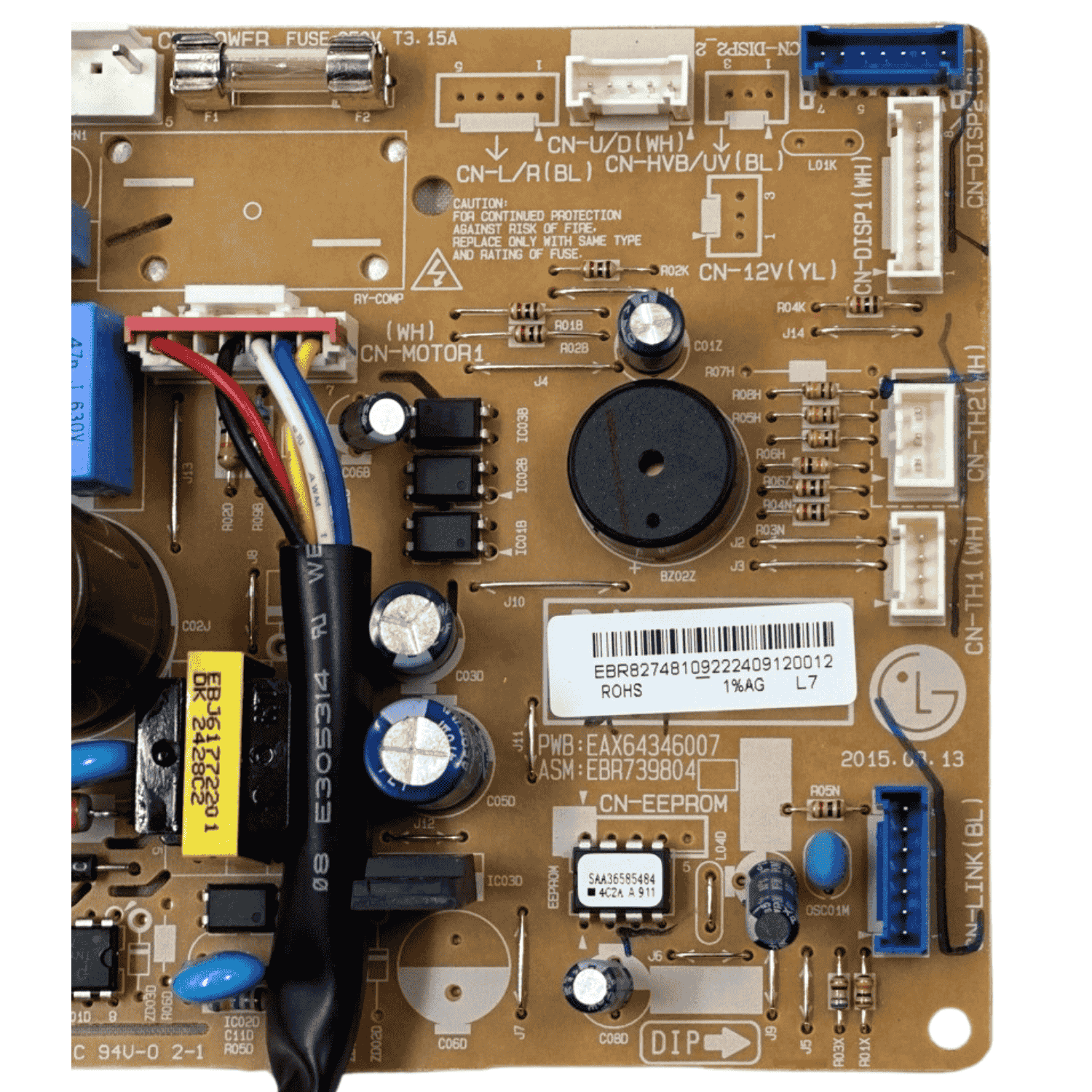 Tarjeta Electronica Evaporador Para Minisplit LG Modelo Vm182C6 Nkm1 - EBR82748109