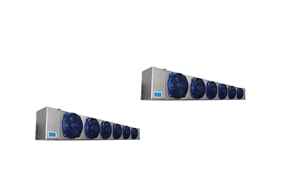 Set de 2 Evaporadoras Deshielo Por Aire Bohn 115/230/1/60 - SET-ADT370UC