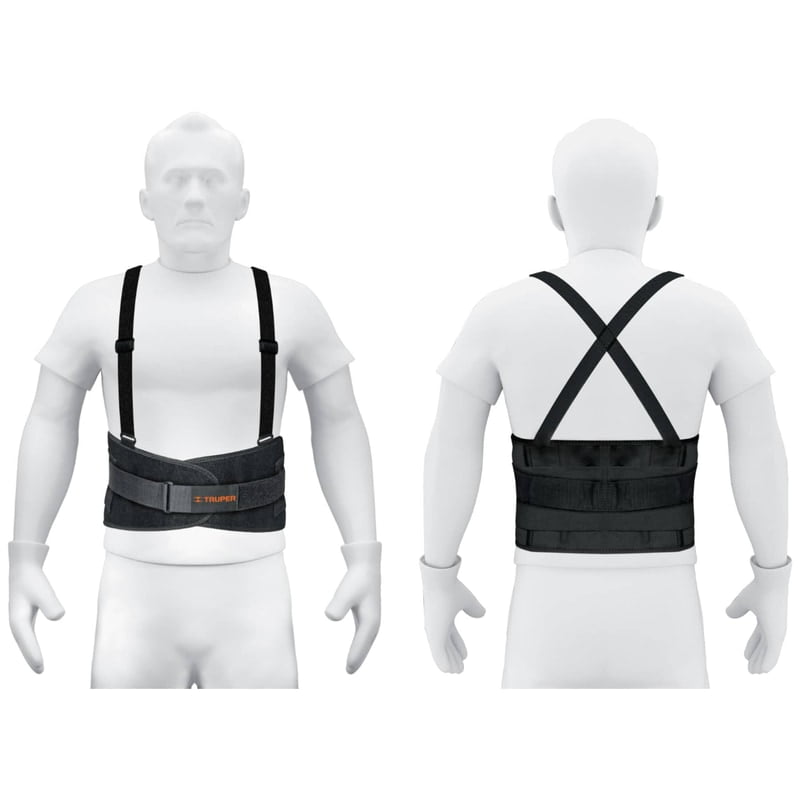 Faja con tirantes ajustables, tercer cinturón, extra grande - FAJA-XLX / 10956 Faja con tirantes ajustables, tercer cinturón, extra grande - FAJA-XLX / 10956