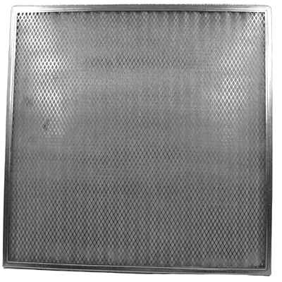 Filtro Metalico Lavable con Malla Despegada P. medida Nominal 24x24x1 IN 23 3/4" x 23 3/4" x 3/4" - FILMELA24X24X1