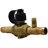 Valvula De Paso Tipo Con Valvula De Acceso, Conexion 1/2 Soldable - BVSS-012