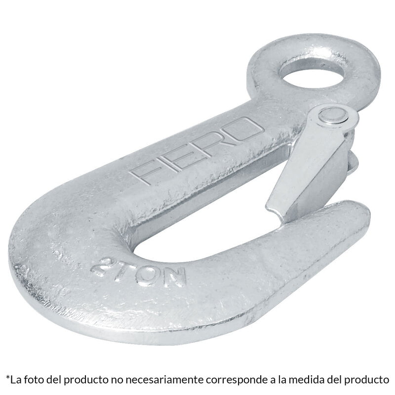 Gancho eslinga de 5/8', 3300 lbs - GANES-5/8X / 44077 Gancho eslinga de 5/8', 3300 lbs - GANES-5/8X / 44077