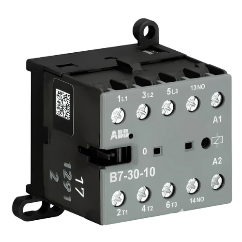 Mini Contactor ABB 220-240V, AC - 3 NA - 0 NC - Terminales de tornillo, B7-30-10-80 - GJL1311001R8100 Mini Contactor ABB 220-240V, AC - 3 NA - 0 NC - Terminales de tornillo, B7-30-10-80 - GJL1311001R8100