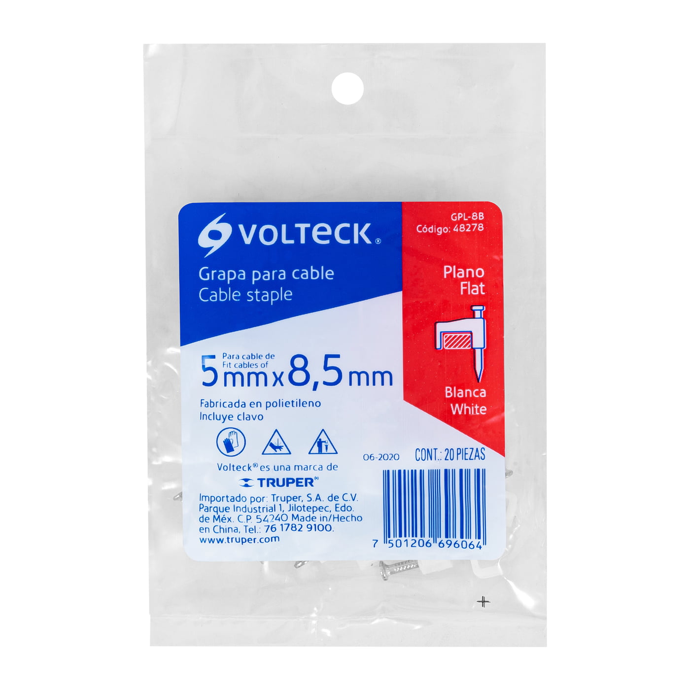 bolsa-con-20-grapas-blancas-de-5-x-8-5-mm-para-cable-plano