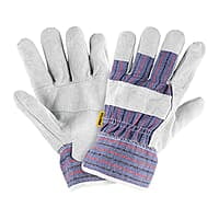Guantes de carnaza y loneta, unitalla, Pretul - GU-235P / 29976 Guantes de carnaza y loneta, unitalla, Pretul - GU-235P / 29976