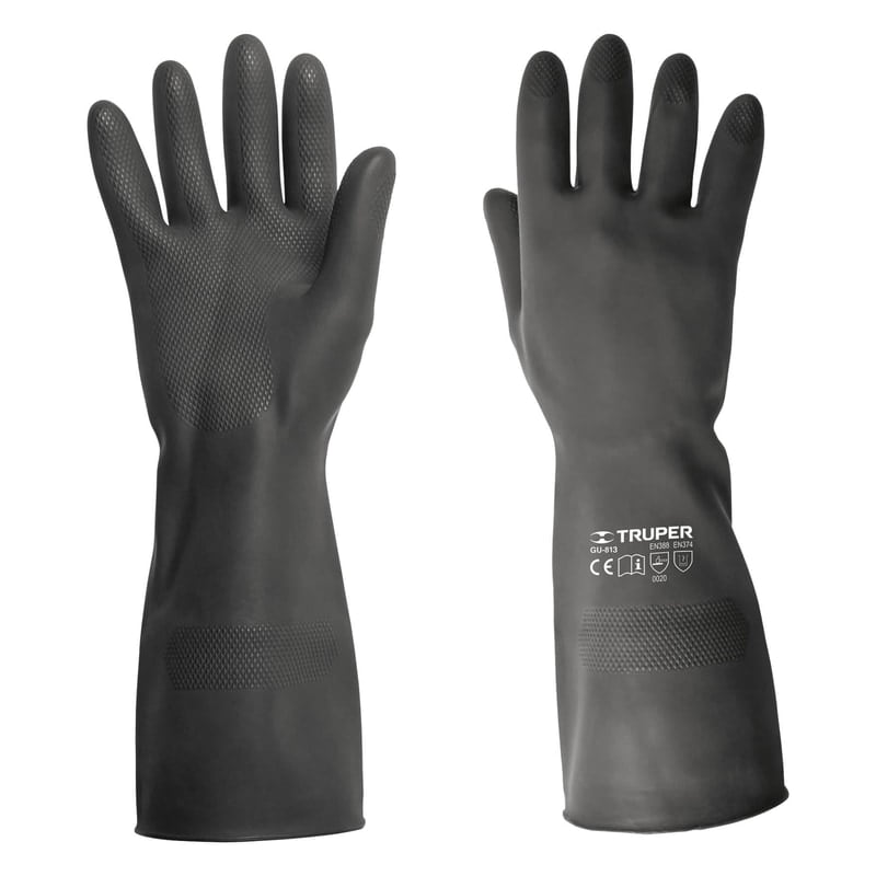 Guantes de neopreno para manejo de químicos, grandes - GU-813 / 14271 Guantes de neopreno para manejo de químicos, grandes - GU-813 / 14271