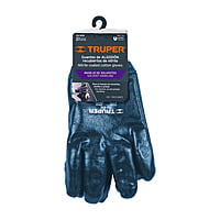 Guantes de algodón recubiertos de nitrilo, puño tejido - GU-835 / 15244 Guantes de algodón recubiertos de nitrilo, puño tejido - GU-835 / 15244