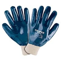 Guantes de algodón recubiertos de nitrilo, puño tejido - GU-835 / 15244 Guantes de algodón recubiertos de nitrilo, puño tejido - GU-835 / 15244