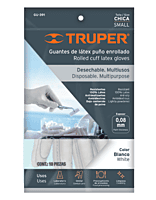 Guantes de latex, desechable, chico, bolsa 10 piezas - GU-391 / 18336 Guantes de latex, desechable, chico, bolsa 10 piezas - GU-391 / 18336
