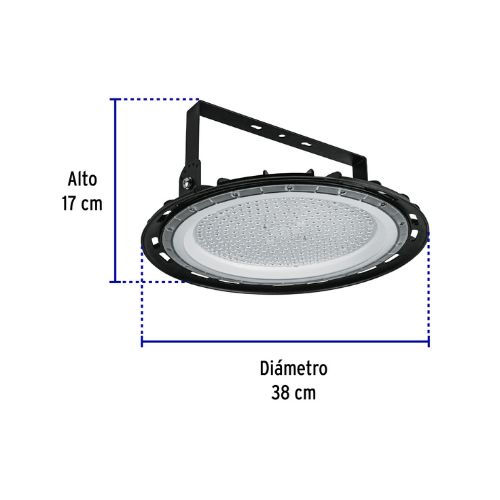 Luminario LED High Bay 200 W 6500 K, VOLTECK-HB-200L / 46794 Luminario LED High Bay 200 W 6500 K, VOLTECK-HB-200L / 46794
