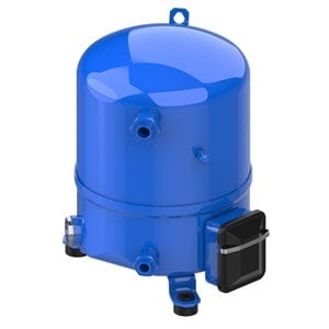 Compresor Reciprocante Para R404A/R507,Hermetico Trifasico,Hp 2.5,440V/60Hz,Para Refrigeracion,C.120F0009 - Ntz068A4