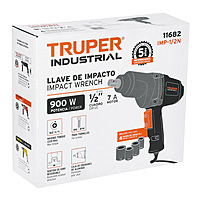 IMP-1/2N Llave neumática de impacto, industrial, 1/2' de 900 w Truper IMP-1/2N Llave neumática de impacto, industrial, 1/2' de 900 w Truper