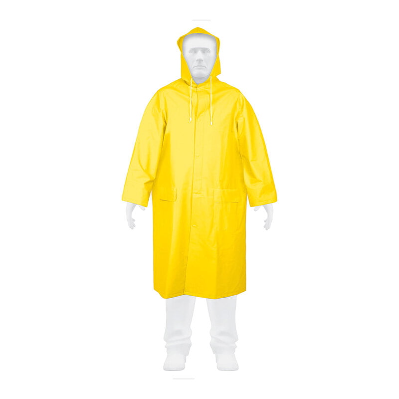 Gabardina impermeable, PVC, espesor 0.35 mm, grande - IMPER-L / 14415 Gabardina impermeable, PVC, espesor 0.35 mm, grande - IMPER-L / 14415