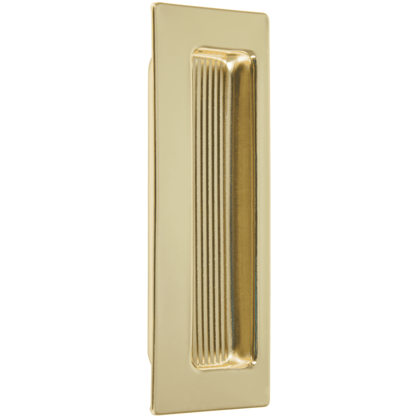 Jaladera de embutir cuadrada acabado latón brillante, HERMEX-JALE-11 / 48991 Jaladera de embutir cuadrada acabado latón brillante, HERMEX-JALE-11 / 48991