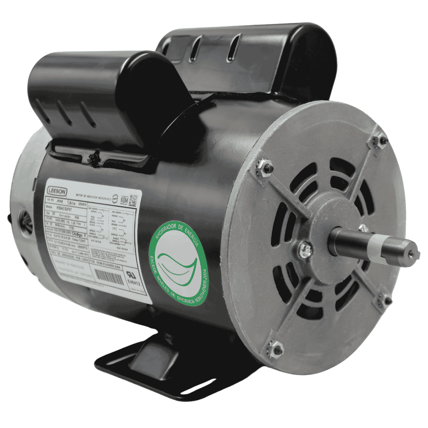 Motor 3/4 hp 115 – 230 v 1800 rpm Marathon , rotación CW/CCW - JR008