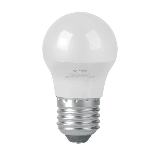 Lámpara de LED, G45, 3 W, luz cálida, Volteck - LED-30GC / 46855 Lámpara de LED, G45, 3 W, luz cálida, Volteck - LED-30GC / 46855