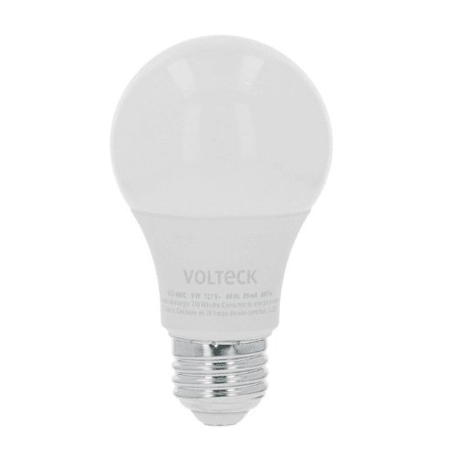 Lámpara de LED atenuable tipo bulbo 9 W luz cálida, blíster Volteck - LED-60DC / 48298 Lámpara de LED atenuable tipo bulbo 9 W luz cálida, blíster Volteck - LED-60DC / 48298