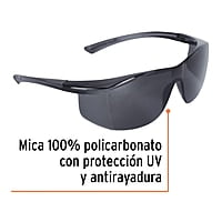 Lentes de seguridad, mica gris, Ultralite - LEN-LN / 15290 Lentes de seguridad, mica gris, Ultralite - LEN-LN / 15290