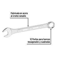 Llave combinada, 13/16' x 250 mm, Pretul - LL-2026P / 21889