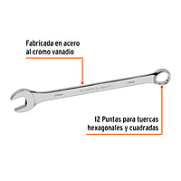 Llave combinada, extralarga, milimétrica, 29 x 390 mm - LL-2029M / 13815 Llave combinada, extralarga, milimétrica, 29 x 390 mm - LL-2029M / 13815