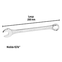 Llave combinada, 15/16' x 280 mm, Pretul - LL-2030P / 21891