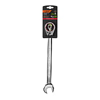 Llave combinada matraca, reversible, 15/16' x 332mm, Truper - LL-2030XR / 13648