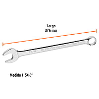 Llave combinada, extralarga, 1-5/16' x 468 mm - LL-2042 / 15606
