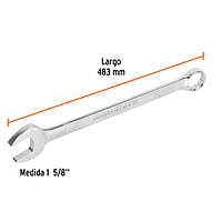 Llave combinada, extralarga, 1-5/8' x 548 mm - LL-2052 / 15631