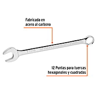 Llave combinada, extralarga, 1-11/16' x 548 mm - LL-2054 / 15632 Llave combinada, extralarga, 1-11/16' x 548 mm - LL-2054 / 15632