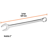 Llave combinada, extralarga, 2' x 648 mm - LL-2064 / 15666