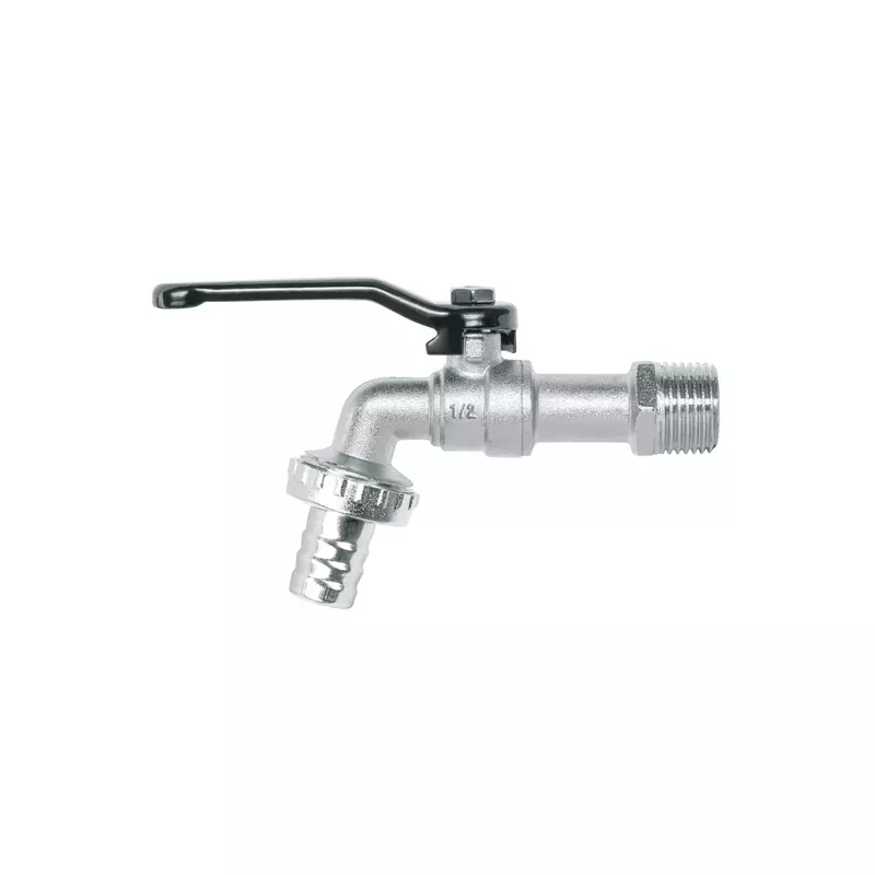 Llave de esfera, 1/2' de zinc, Pretul - LL-21P / 23146 Llave de esfera, 1/2' de zinc, Pretul - LL-21P / 23146
