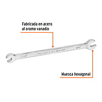 Llave española, 3/16 x 1/4' x 127 mm - LL-3016 / 15678