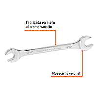 Llave española, 19/32 x 11/16' x 184 mm - LL-3033 / 15693