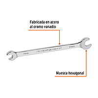Llave española, milimétrica, 8 x 10 x 133 mm - LL-30810 / 15707