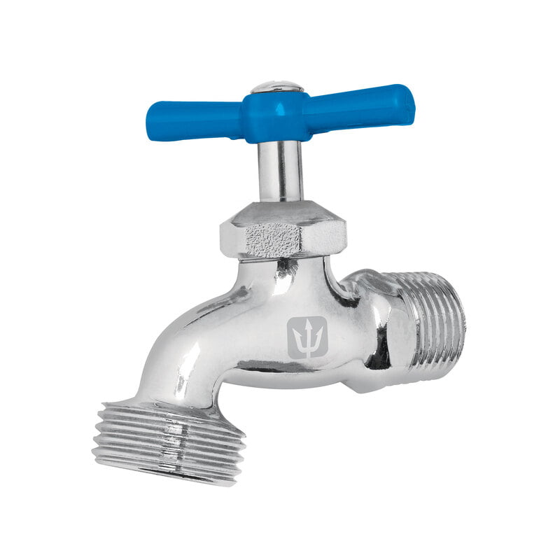 Llave para manguera, cromada, 130 gr, entrada 1/2', Foset - LLJ-130C / 49084 Llave para manguera, cromada, 130 gr, entrada 1/2', Foset - LLJ-130C / 49084